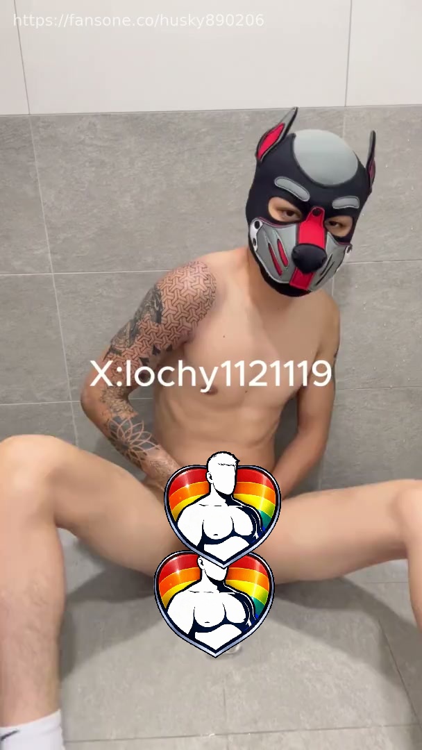 刺青精壮犬