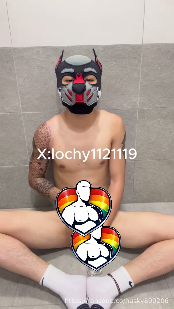 刺青精壮犬